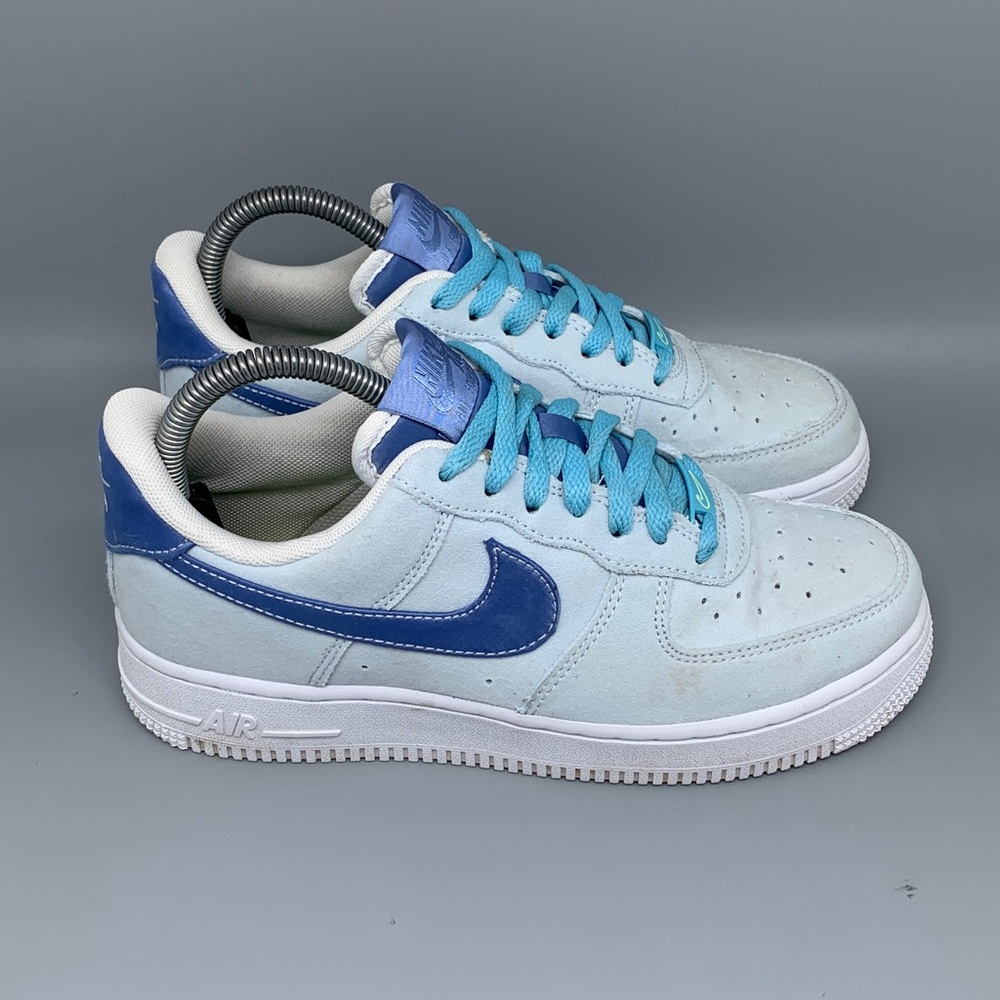 Nike Air Force 1 ’07 Blue Tint Polar Basketball Shoes‎ Women’s Sz 7